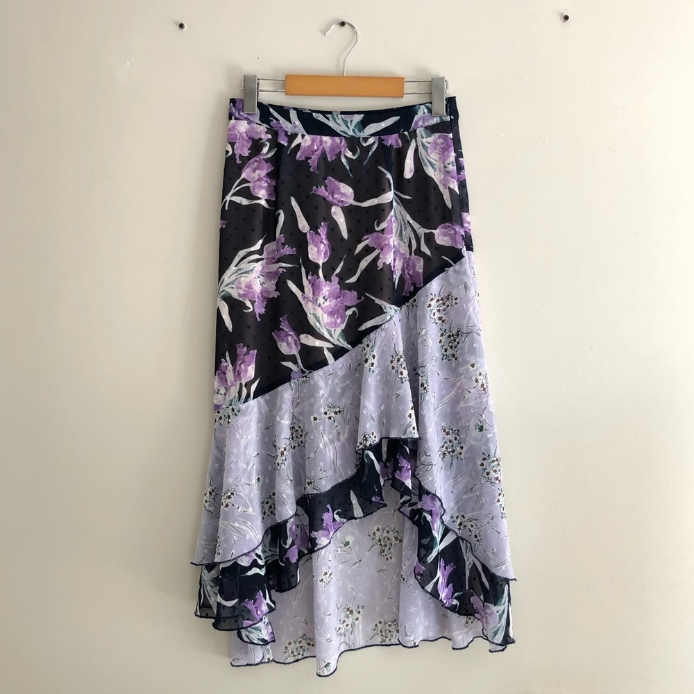 NWT Foxiedox Flowy Floral Skirt